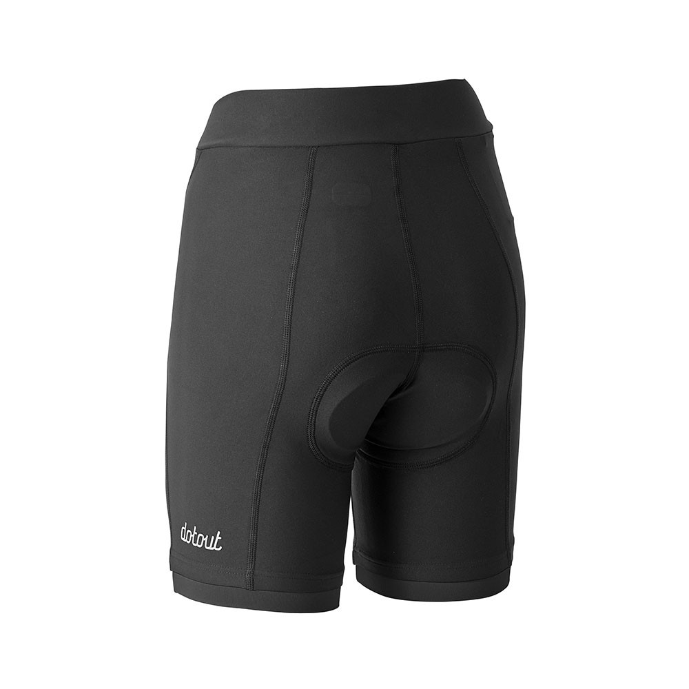 Image of Dotout Pantaloncini Ciclismo Donna Instinct Black-Black Donna XS