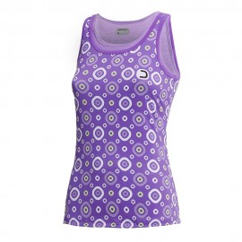 Dotout Top Ciclismo Donna Check Lilac Donna