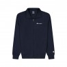Champion Felpa Con Cerniera Blu Uomo