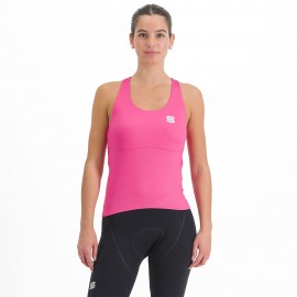 Top Ciclismo Matchy Carmine Rose