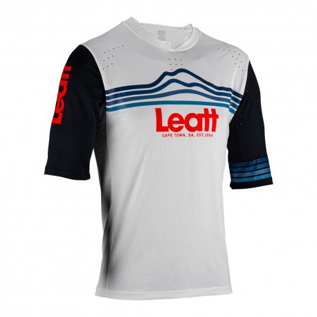 Leatt T-Shirt Mtb Enduro 3.0 Wht Uomo