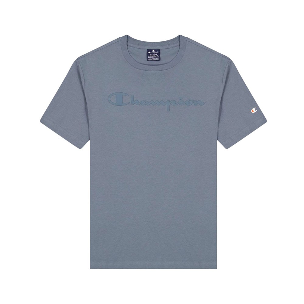 Image of Champion T-Shirt Logo Grande Grigio Uomo M