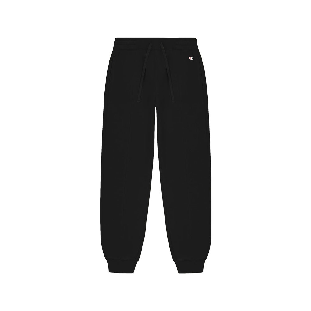 Image of Champion Pantaloni Con Polsino Super Vita Alta Nero Donna L