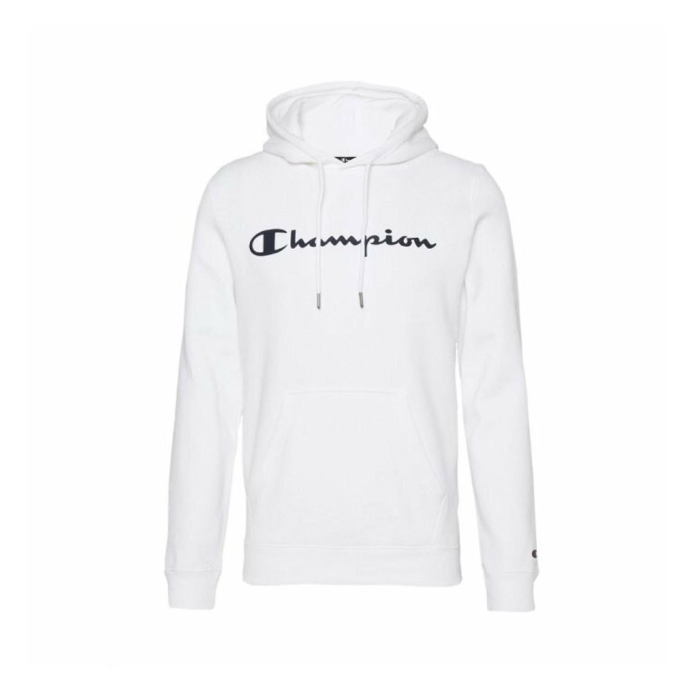 Image of Champion Felpa Con Cappuccio Bianco Donna L