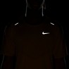 Nike T-Shirt Running Rise 365 Vivid Sulfur Reflective Argento Uomo