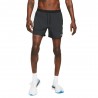 Nike Pantaloncini Running Stride 5" Nero Reflective Uomo