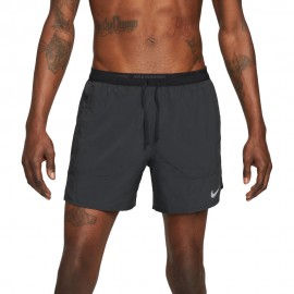 Nike Pantaloncini Running Stride 5" Nero Reflective Uomo