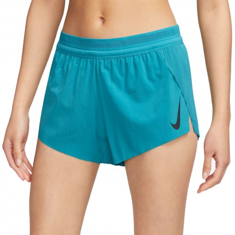 Nike Pantaloncini Running Aeroswift Rosasicle Nero Donna