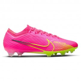 Nike Zoom Mercurial Vapor 15 Elite Fg Fucsia Lime - Scarpe Da Calcio Uomo