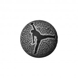 Mini Palla Da Basket Jordan Skills Graphic grigio nero