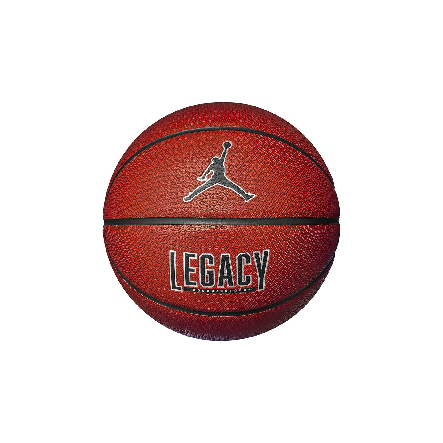 Nike Rosso Pallone Jordan Legacy Amber/Black - Immagine 3