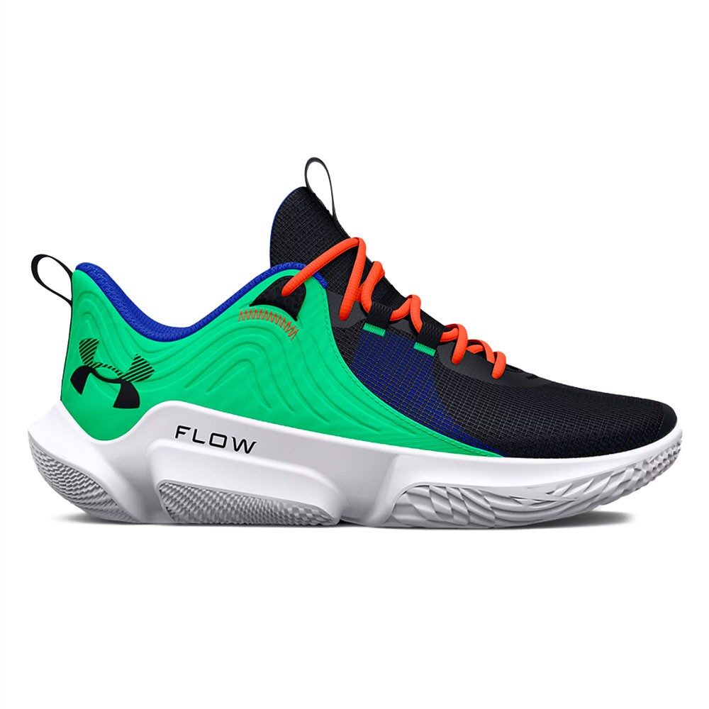 Under Armour Flow Futr X 2 Nero - Scarpe Basket Uomo EUR 40 / USA 7