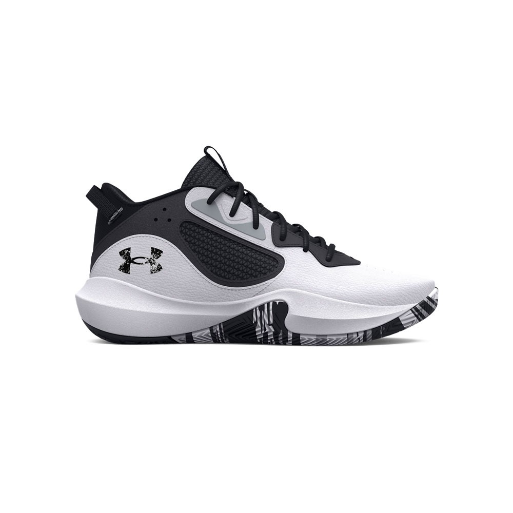Under Armour Lockdown 6 Ps Bianco Scarpe Basket Bambino Acquista
