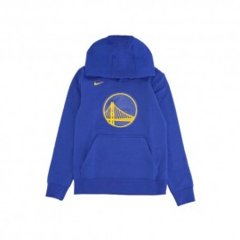 Nike Felpa Nba Flc Essent Warriors Blu Giallo Bambino