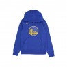 Nike Felpa Nba Flc Essent Warriors Blu Giallo Bambino