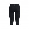 Under Armour Leggings Running Capri Fly Fast 3.0 Speed Nero Reflective Donna