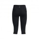 Under Armour Leggings Running Capri Fly Fast 3.0 Speed Nero Reflective Donna