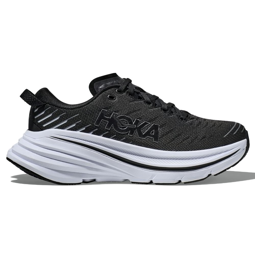 HOKA bondi x nero bianco - scarpe running donna eur 40 / us 8