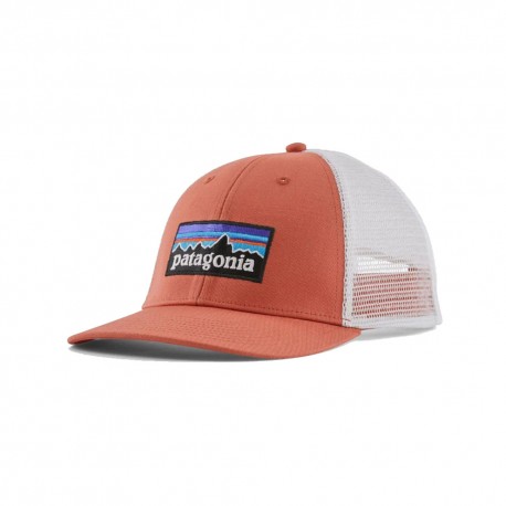 Patagonia Cappello Trekking P-6 Logo Lopro Trucker Quartz Coral Uomo