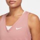 Nike Canotta Tennis Victory Rosso Bianco Donna