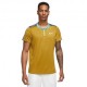 Nike Maglia Tennis Advantage Zip Bronzine Diffused Blue Was Uomo