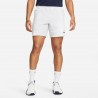 Nike Pantaloncini Tennis Tennis Advantage 7" Bianco Nero Uomo
