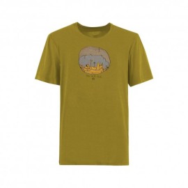 E 9 T-Shirt Alpinismo Cave Bamboo Grape Uomo