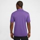 Nike Polo Tennis Mezza Manica Solid Purple Uomo