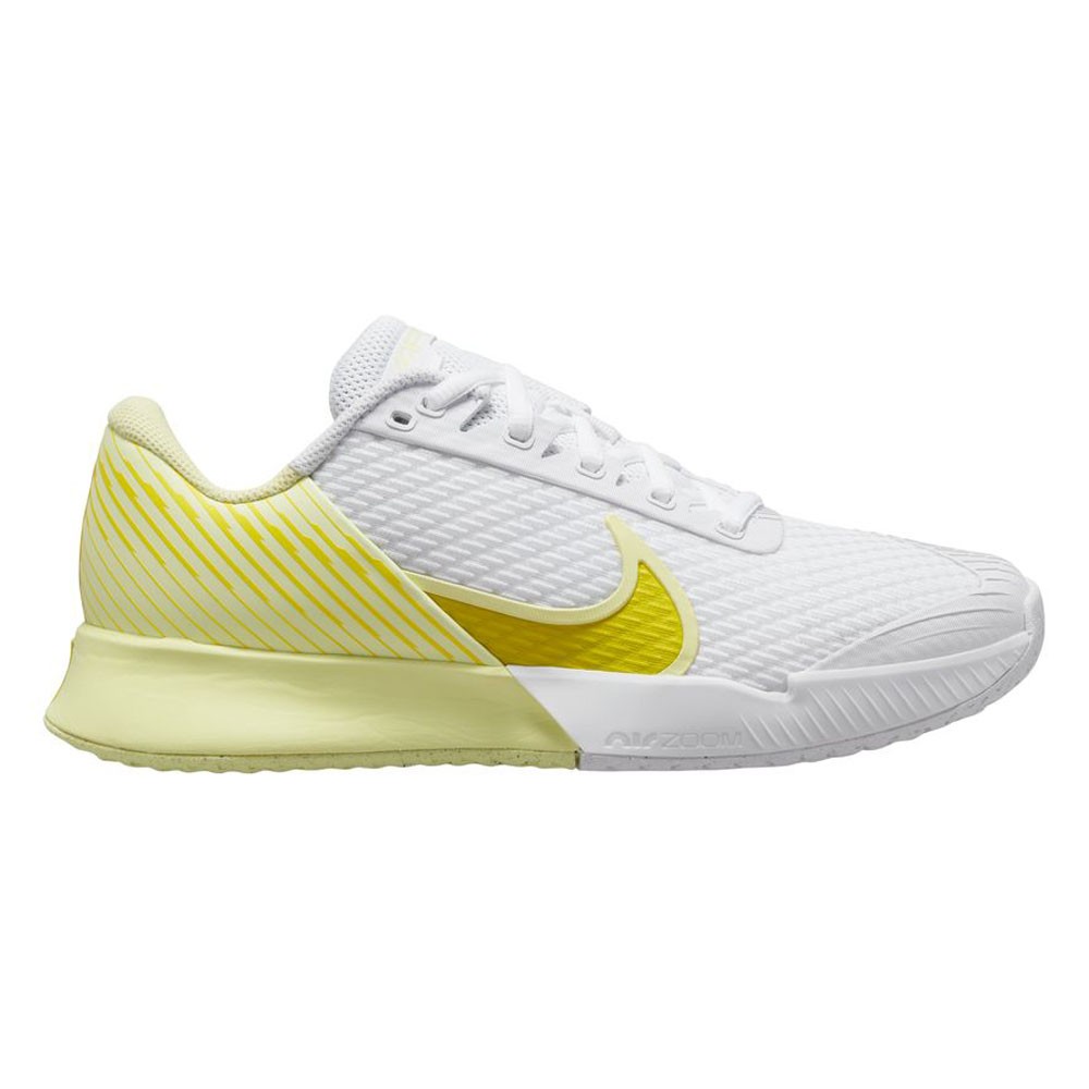 Nike Air Zoom Vapor Pro 2 Hc Bianco Giallo - Scarpe Da Tennis Donna EUR 41 / US 9,5