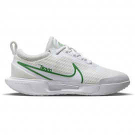 Nike Zoom Court Pro Hc Off Bianco Kelly Verde - Scarpe Da Tennis Donna
