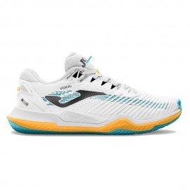 Joma Sport T. Point Clay Bianco Azzurro - Scarpe Da Tennis Uomo