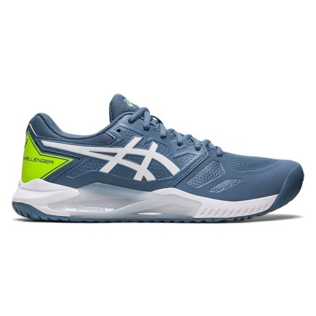 Asics Gel-Challenger 13 Hc Steel Blue Bianco - Scarpe Da Tennis Uomo