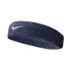 Nike Fascia Tennis Tergisudore Swoosh Blu Bianco Uomo