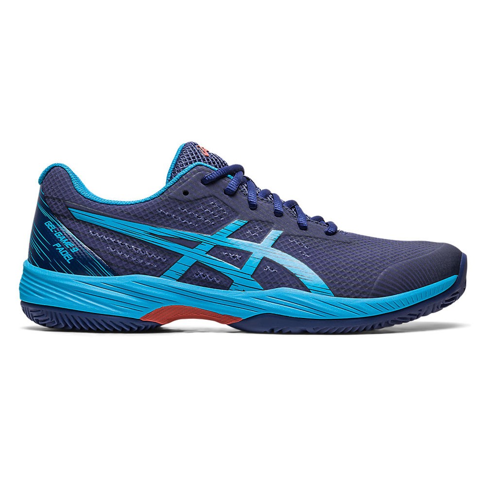 Asics Gel-Game 9 Blu Azzurro - Scarpe Padel Uomo EUR 44,5 / US 10,5