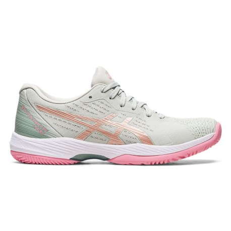 Asics Solution Swift Ff Light Sage Rose Oro - Scarpe Padel Donna