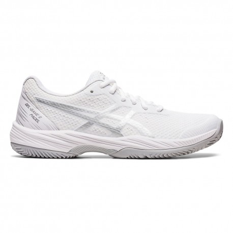 Asics Gel-Game 9 Bianco Pure Argento - Scarpe Padel Donna