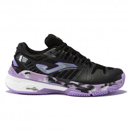 Joma Sport T. Slam Nero Viola - Scarpe Padel Donna