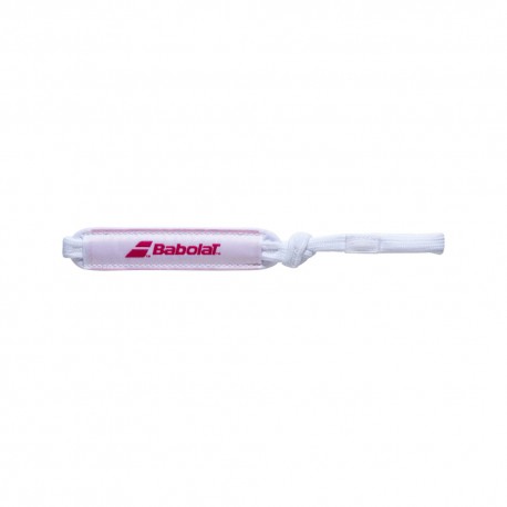 Babolat Laccio Racchetta Padel Wrist Strap Bianco Rosa Uomo