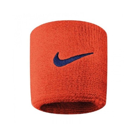 Nike Polsini Tennis Tergisudore Swoosh Arancio Navy Uomo