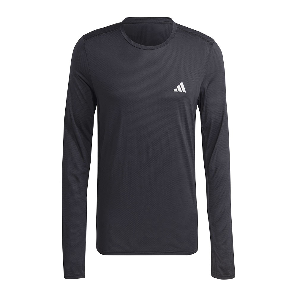 ADIDAS Maglia Running Ml Run It Nero Uomo M