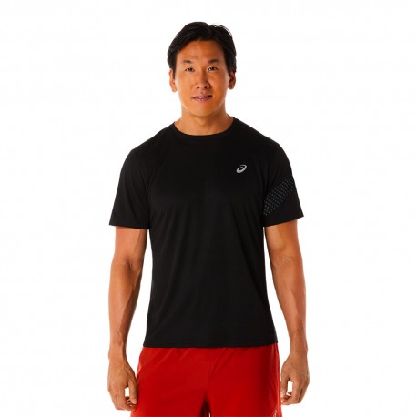 Asics Maglia Running Mm Icon Nero Uomo