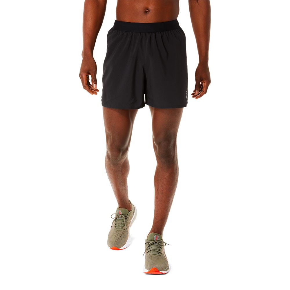 Asics Pantaloncini Running Road 5 Nero Uomo L