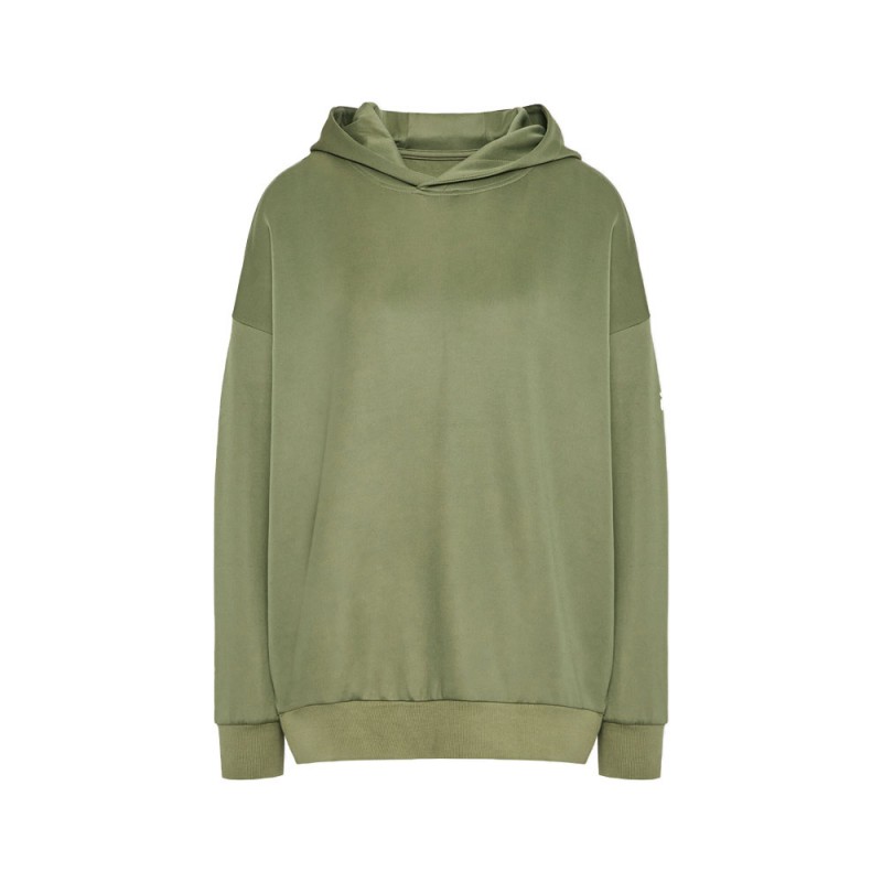 Fila Felpa Con Cappuccio Modal Verde Donna Acquista online su