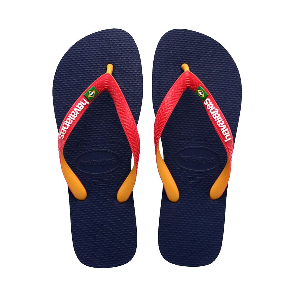 Havaianas Brasil Mix Blu - Infradito Mare Uomo BRASIL 43/44 - EUR 45/46