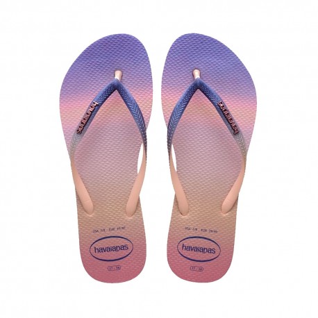 Havaianas Slim Gradient Sunset Rosa - Infradito Mare Donna