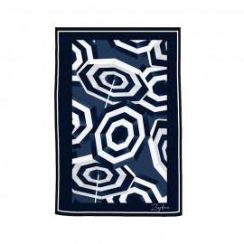 Telo Mare Microfibra 120X190 blu