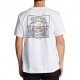 Billabong T-Shirt Mare Fanta Cycle Haring Bianco 4Uomo