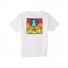 Billabong T-Shirt Mare Fanta Salvation Haring Bianco 4Uomo