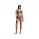 Calvin Klein Bikini Triangolo Delavato Blu 4Donna