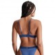 Calvin Klein Bikini Triangolo Delavato Blu 4Donna